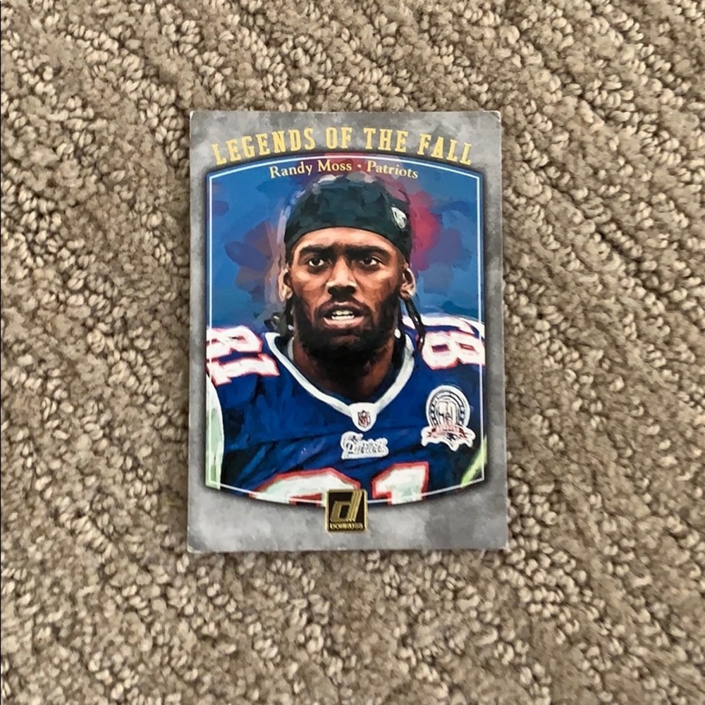 Randy moss legends of the fall card